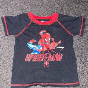 Spider-Man Black and Red T-Shirt